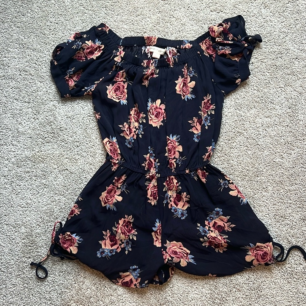 Women’s floral romper